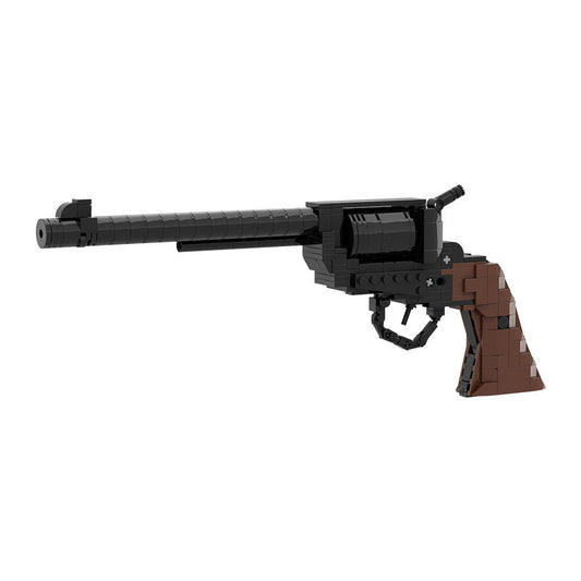 Colt SAA Model 1873 Cavalry Revolver Building Kit | LEGO-Compatible MOC - 1