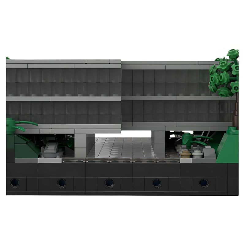 Columbus Indiana Mental Health Center 1:200 MOC Building Kit - 2