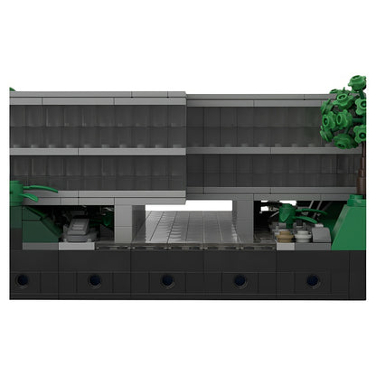 Columbus Indiana Mental Health Center 1:200 MOC Building Kit - 2