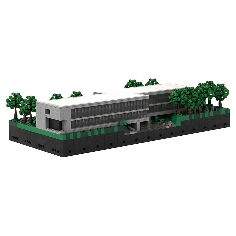 Columbus Indiana Mental Health Center 1:200 MOC Building Kit - 4