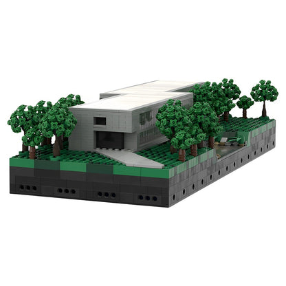 Columbus Indiana Mental Health Center 1:200 MOC Building Kit - 5