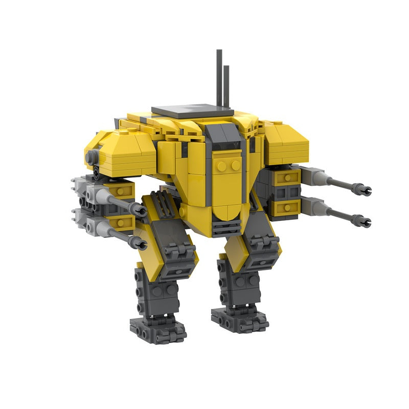 Combat Exosuit Battle Mech Building Kit | LEGO-Compatible MOC - 1