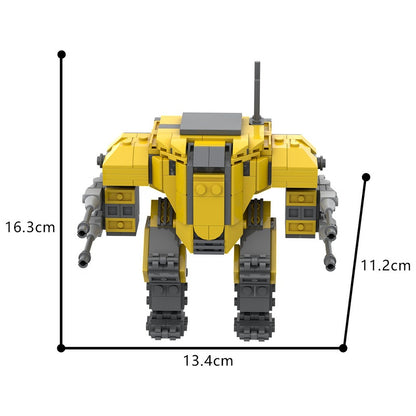 Combat Exosuit Battle Mech Building Kit | LEGO-Compatible MOC - 3