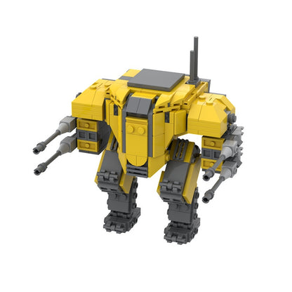 Combat Exosuit Battle Mech Building Kit | LEGO-Compatible MOC - 4