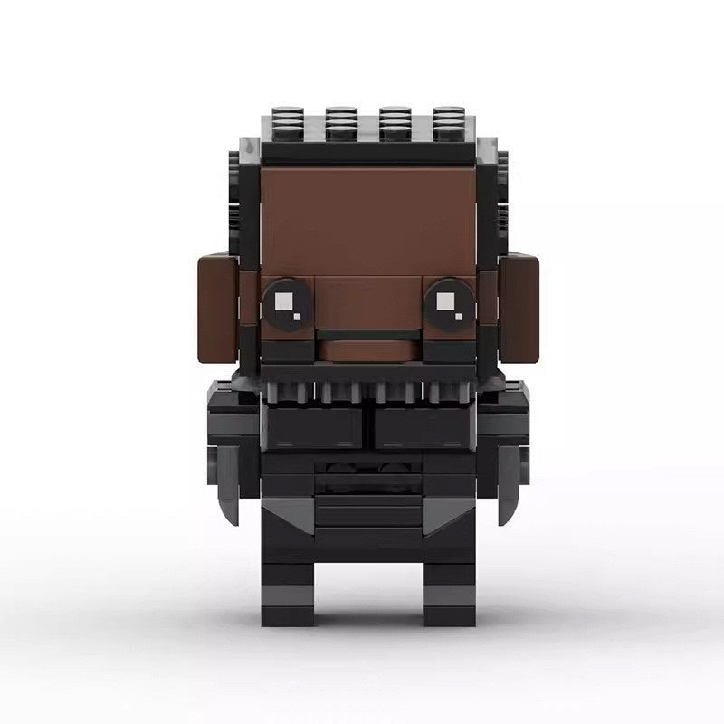 Comic Book Superhero BrickHeadz Building Kit | Cinematic Hero LEGO-Compatible MOC - 15
