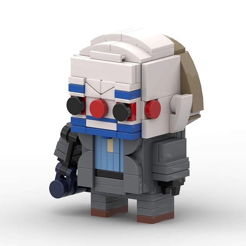Comic League Superhero Brickheadz Building Kit | LEGO-Compatible MOC - 1