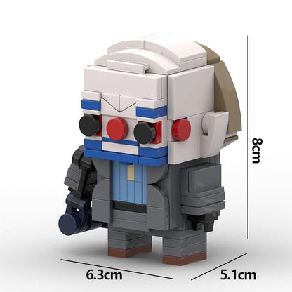 Comic League Superhero Brickheadz Building Kit | LEGO-Compatible MOC - 2