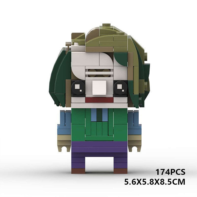 Comic League Superhero Brickheadz Building Kit | LEGO-Compatible MOC - 2