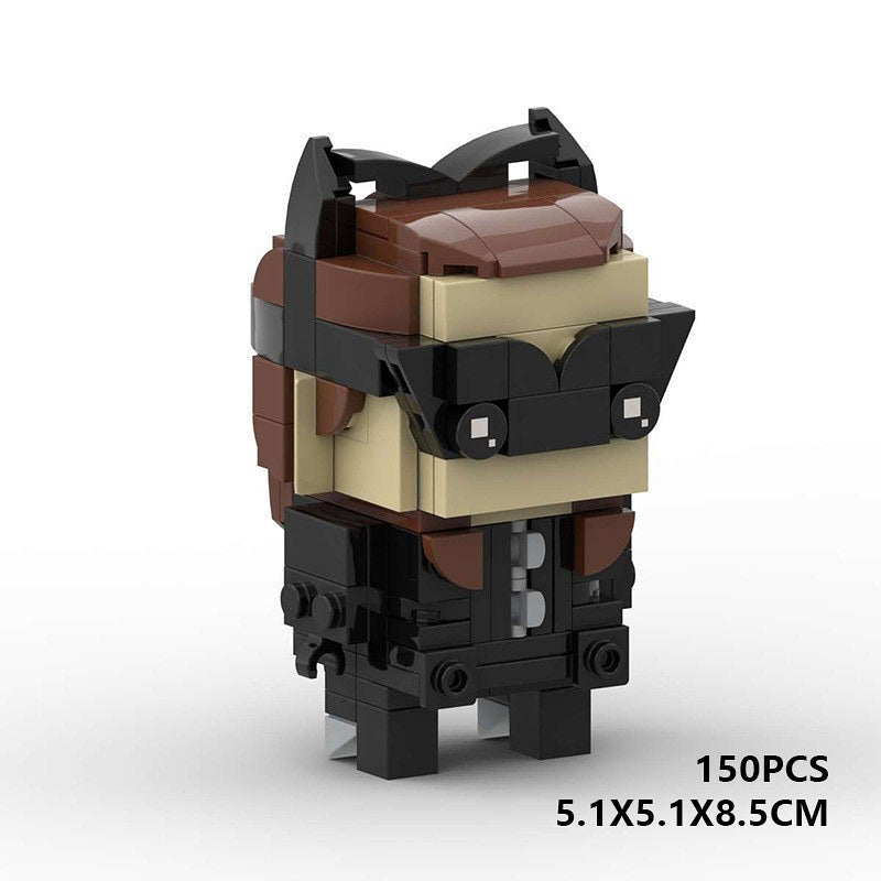 Comic League Superhero Brickheadz Building Kit | LEGO-Compatible MOC - 2