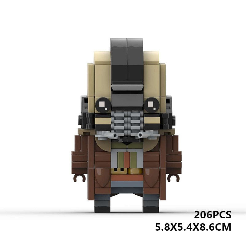 Comic League Superhero Brickheadz Building Kit | LEGO-Compatible MOC - 3