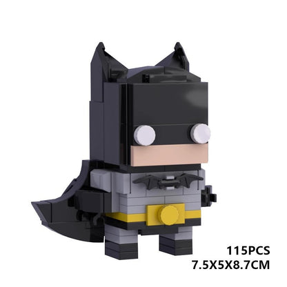 Comic League Superhero Brickheadz Building Kit | LEGO-Compatible MOC - 4