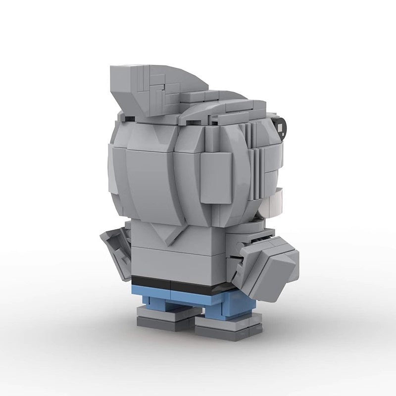 Comic League Superhero Brickheadz Building Kit | LEGO-Compatible MOC 3