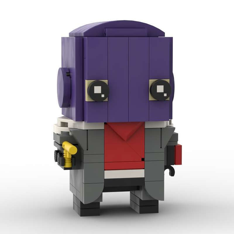 Comic Soldier Hawk and Winter Hero Building Kit | LEGO-Compatible MOC - 24