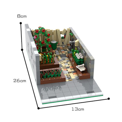 Community Garden MOC Building Kit | Urban Allotment Display Model - 3