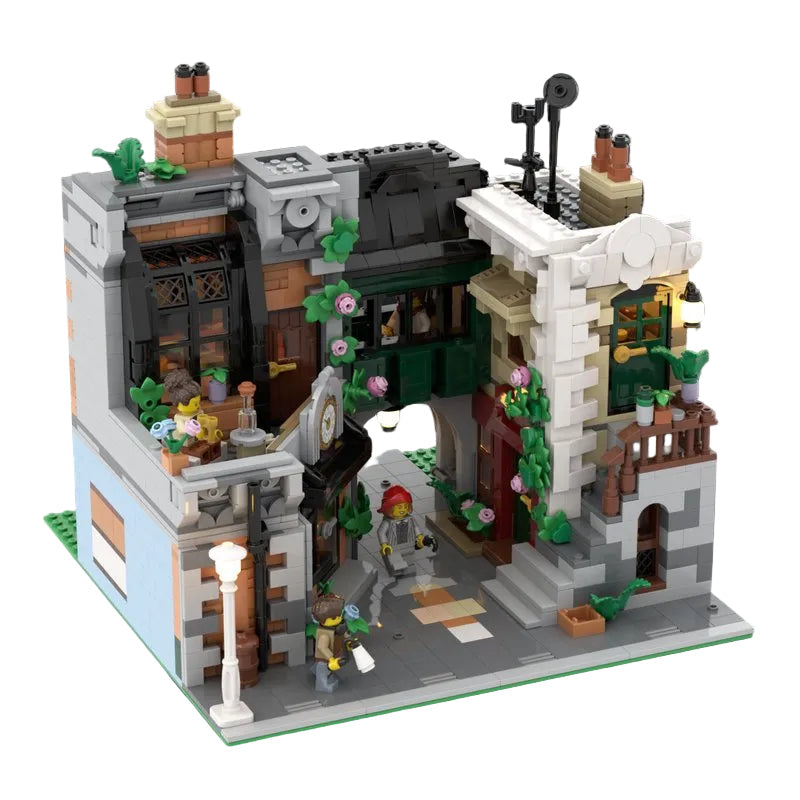 Community Square Building Kit | Compatible MOC - 1