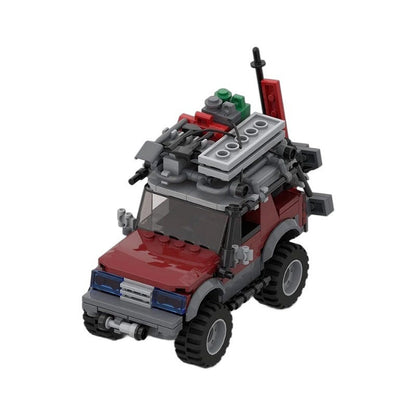 Compact Off-Road Expedition SUV MOC Building Kit | Adventure Vehicle Model - 1