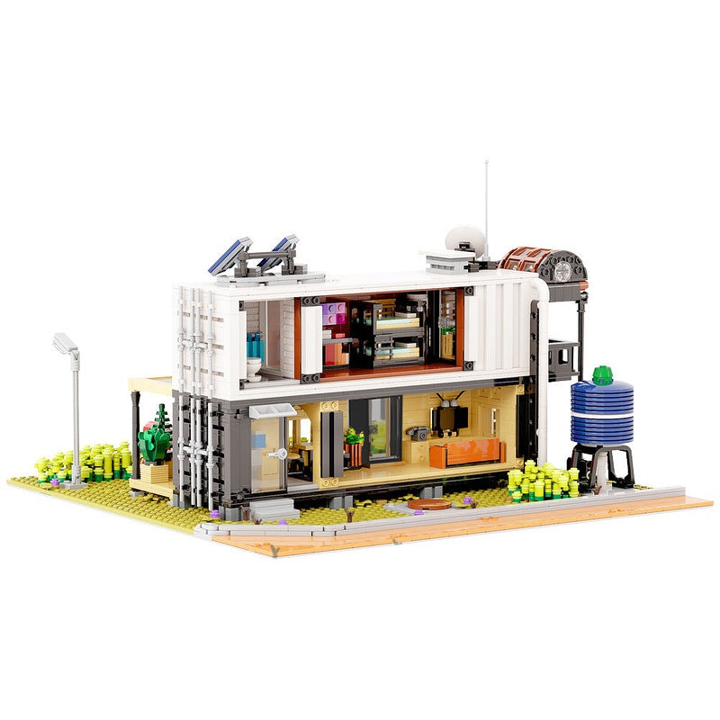 Container House II MOC Building Kit | Modern Modular Architecture - 5