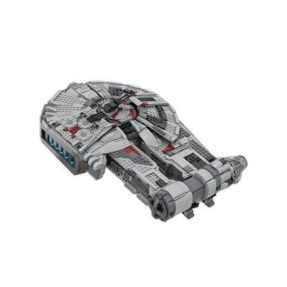 Corellian-Style Space Light Freighter Building Kit | LEGO-Compatible MOC - 4