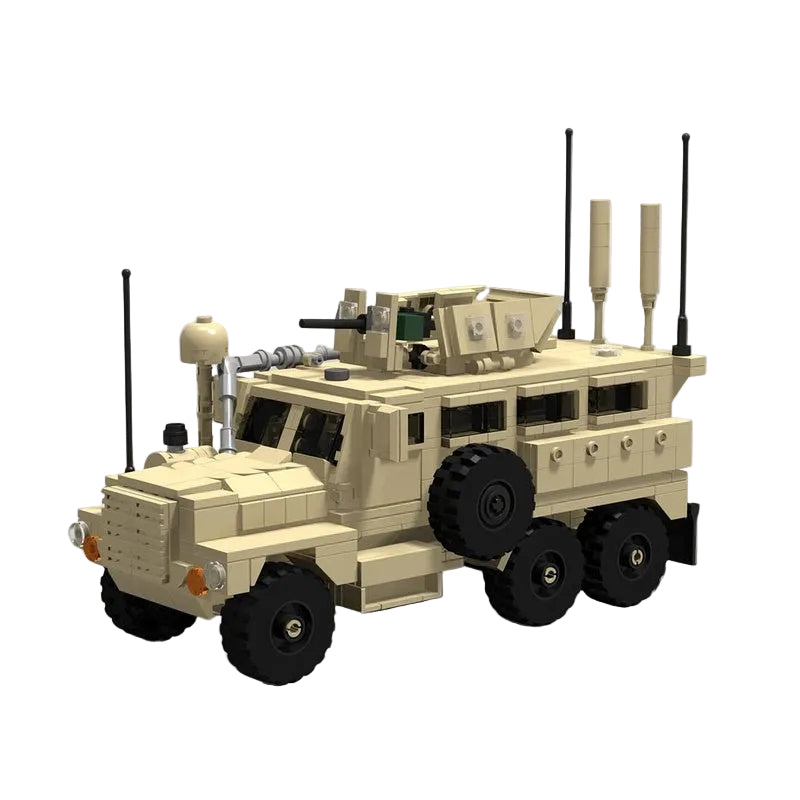 Cougar 6x6 Mine-Resistant Armored Tactical Vehicle MOC Building Kit - 1