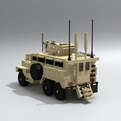 Cougar 6x6 Mine-Resistant Armored Tactical Vehicle MOC Building Kit - 2