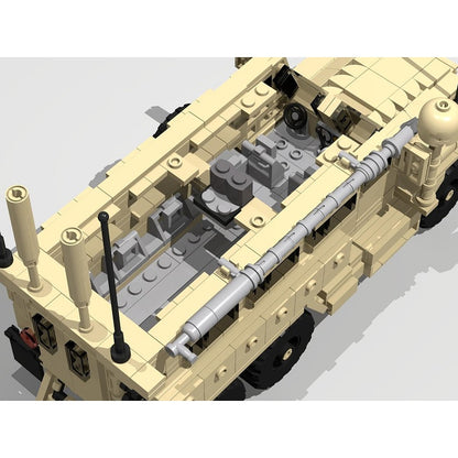 Cougar 6x6 Mine-Resistant Armored Tactical Vehicle MOC Building Kit - 3