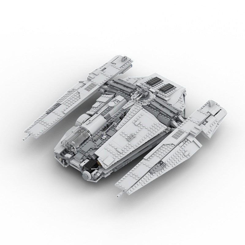 Covert Galactic Space Haulcraft Building Kit | LEGO-Compatible MOC - 5