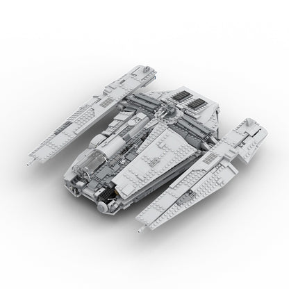 Covert Galactic Space Haulcraft Building Kit | LEGO-Compatible MOC - 5