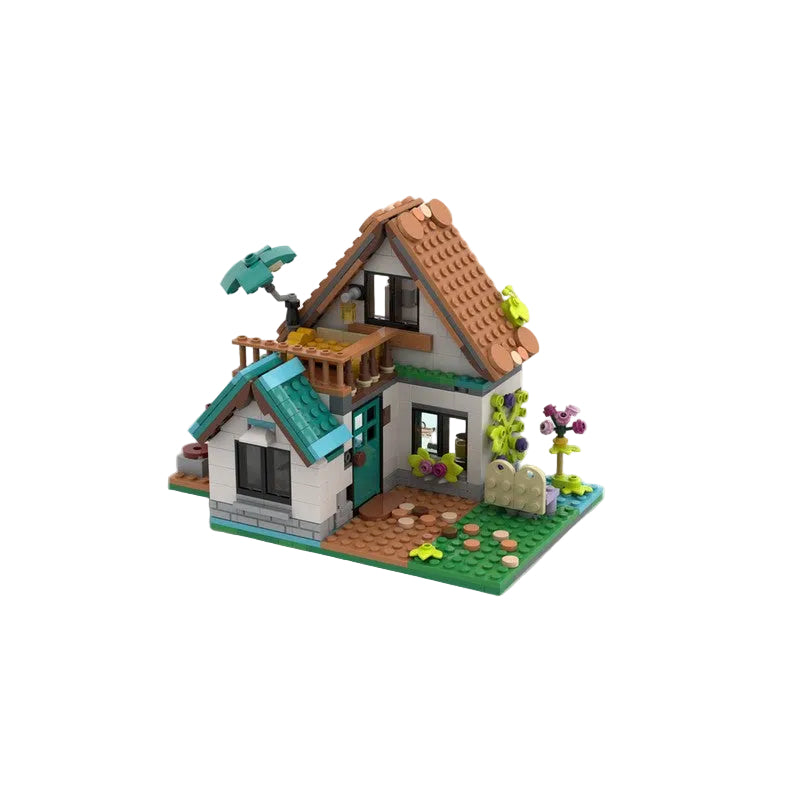 Cozy Café Building Kit | LEGO-Compatible MOC - 2