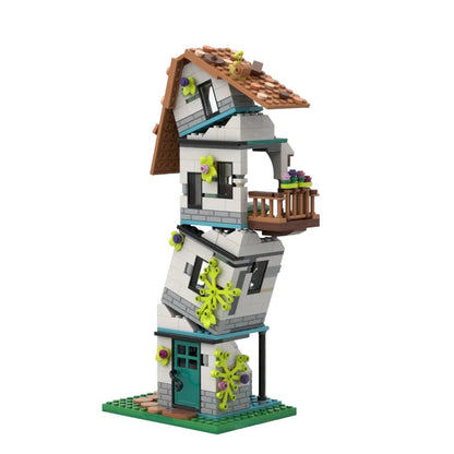 Cozy Fairytale Tower Building Kit | LEGO-Compatible MOC - 2