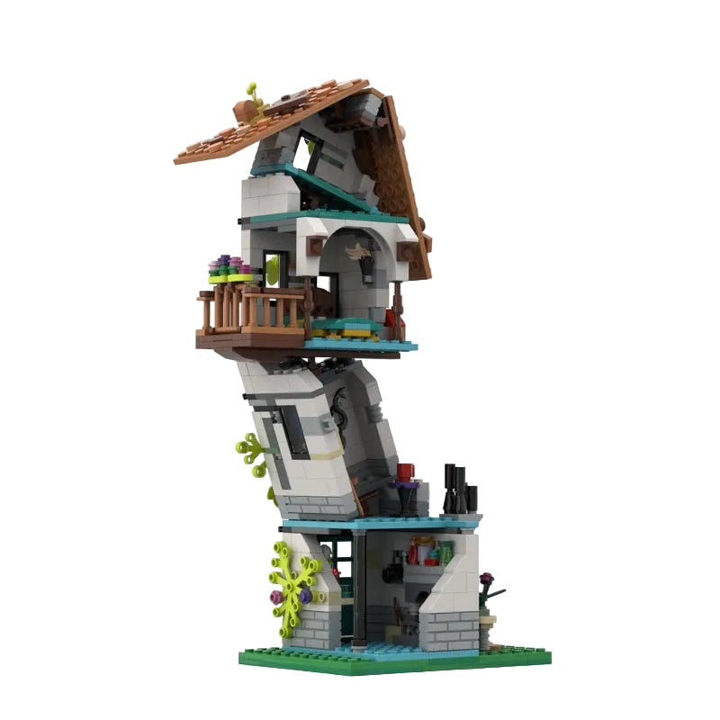 Cozy Fairytale Tower Fantasy MOC Building Kit - 3