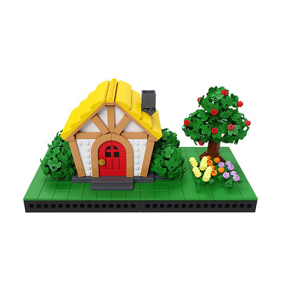 Cozy Village Starter House Building Kit | LEGO-Compatible MOC - 2
