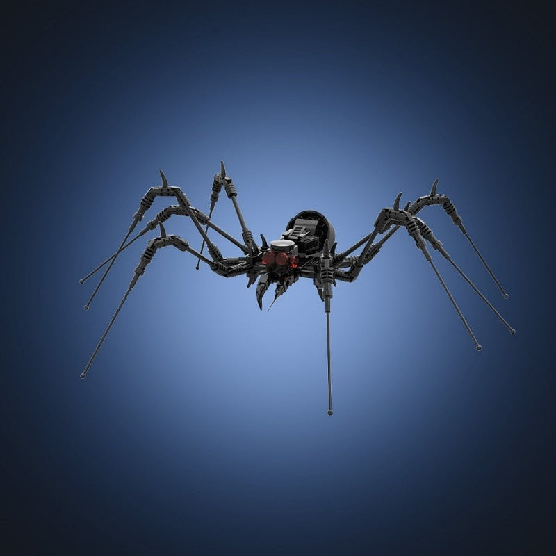 Creepy Giant Spider MOC Animal Model Building Kit | Fantasy Creature - 5