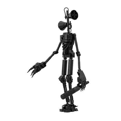creepy tall Siren monster character building set - 1
