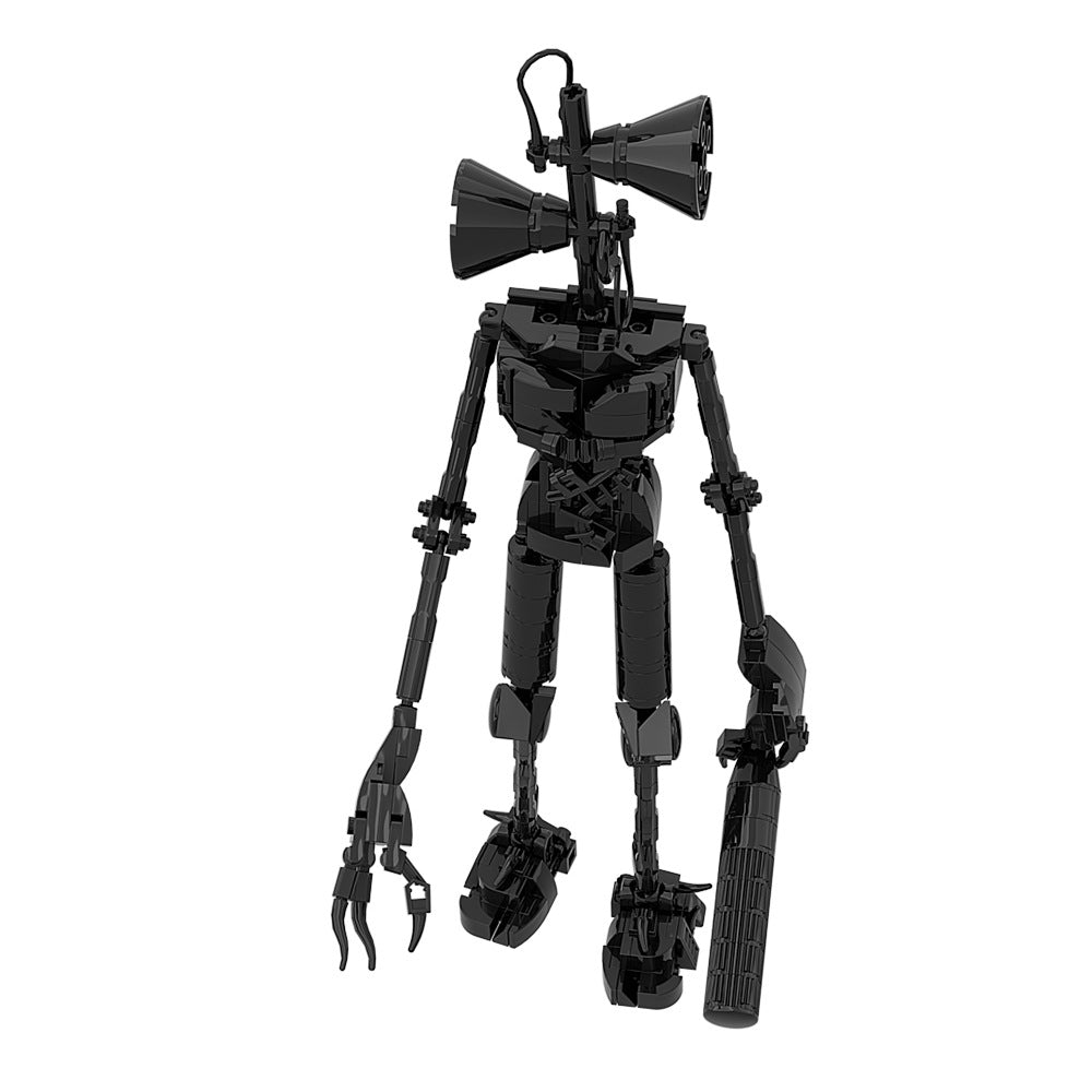 creepy tall Siren monster building set - 2