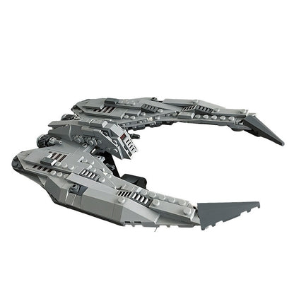 Crescent-Wing Autonomous Space Fighter MOC Building Kit - 1