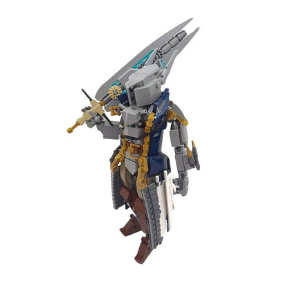 Crested Guardian Mecha MOC Character Figure Building Kit - 1