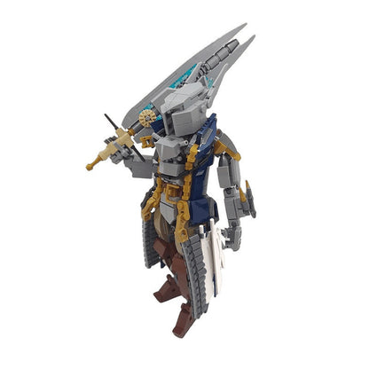 Crested Guardian Mecha MOC Character Figure Building Kit - 3