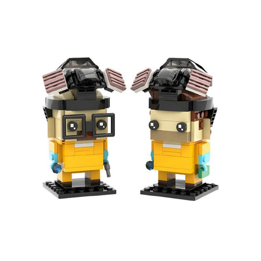 Crime Lab Chemistry Duo Brickheadz Building Kit | LEGO-Compatible MOC - 1