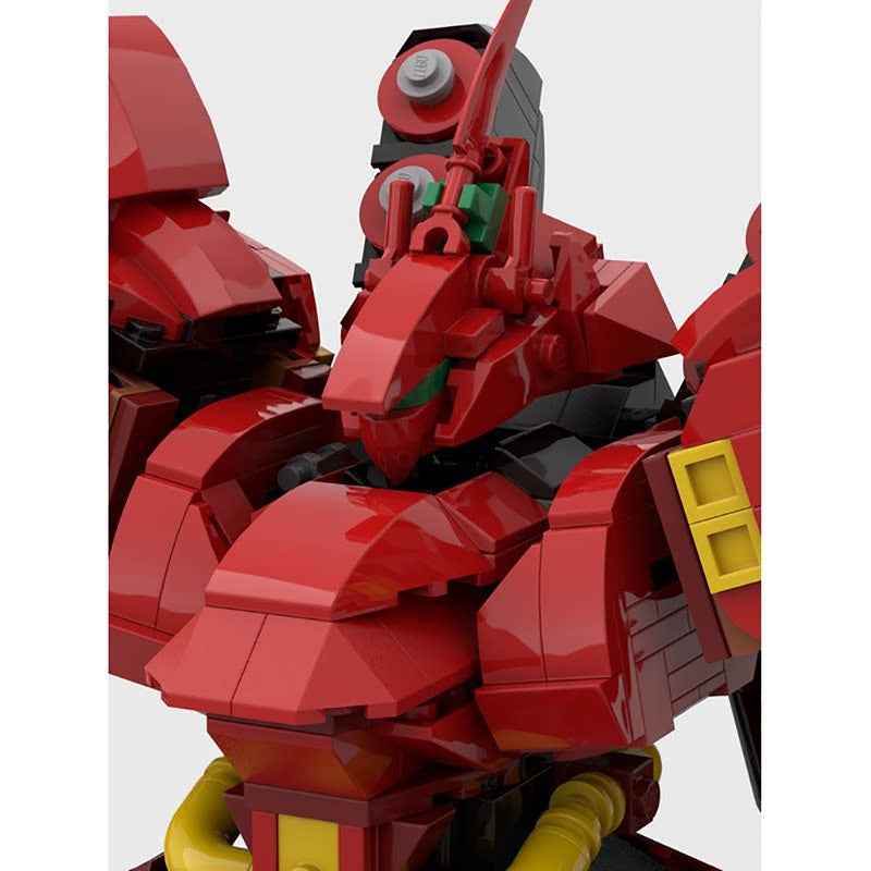 Crimson Heavy Armor Assault Mecha MOC Building Kit - 2
