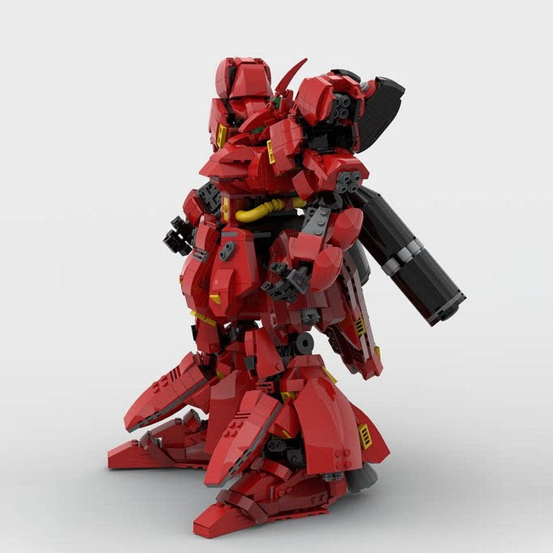 Crimson Heavy Armor Assault Mecha MOC Building Kit - 3