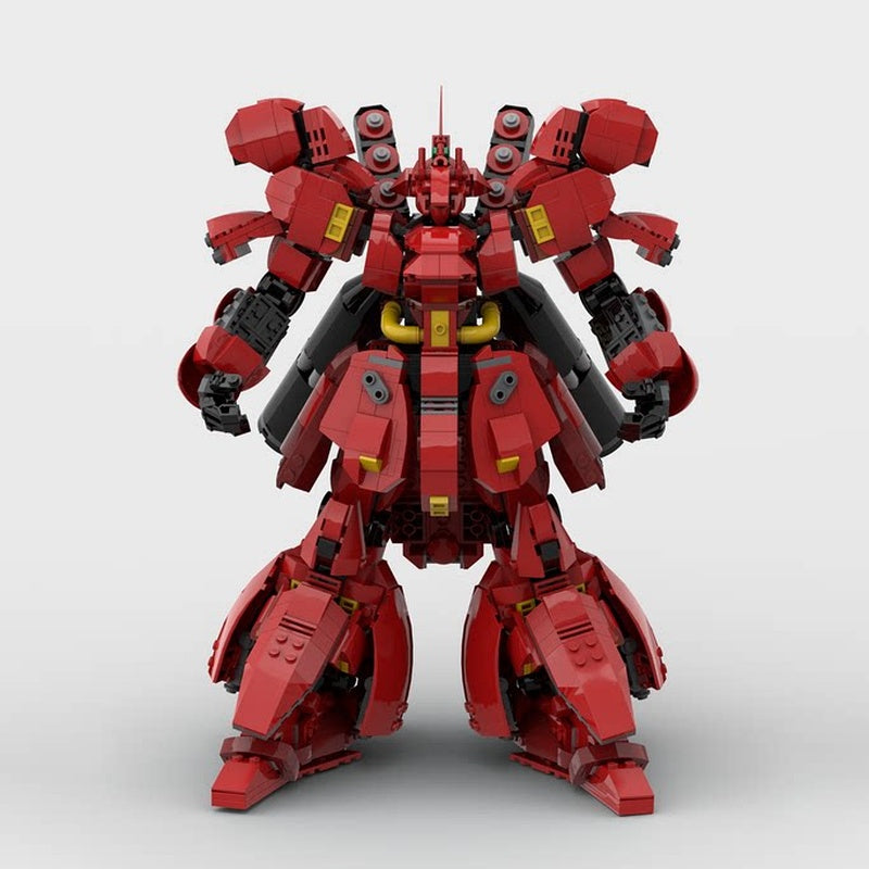 Crimson Heavy Armor Assault Mecha MOC Building Kit - 5