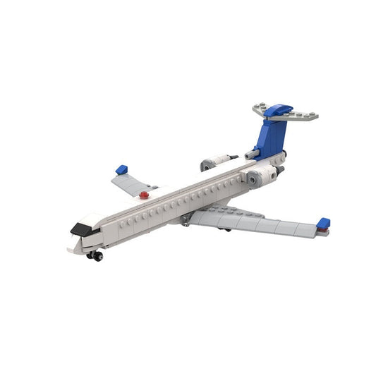 CRJ 700 Regional Jet MOC Building Kit | 1:125 Aircraft Model - 1