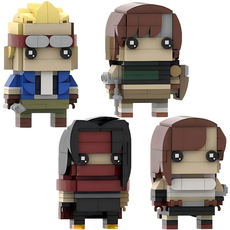 Cyber RPG Hero BrickHeadz Building Kit | LEGO-Compatible MOC - 1
