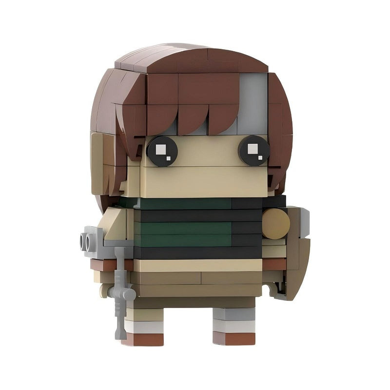 Cyber RPG Hero BrickHeadz Building Kit | LEGO-Compatible MOC - 2