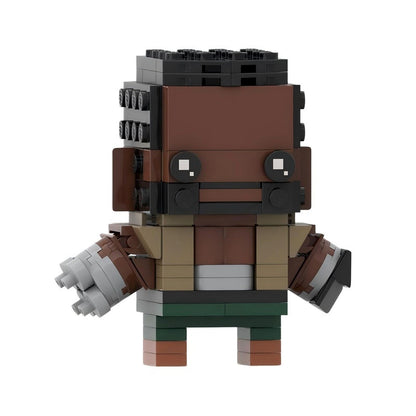 Cyber RPG Hero BrickHeadz Building Kit | LEGO-Compatible MOC - 5