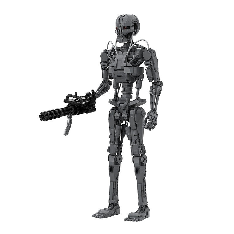 Cybernetic Endoskeleton Robot MOC Building Kit - 1