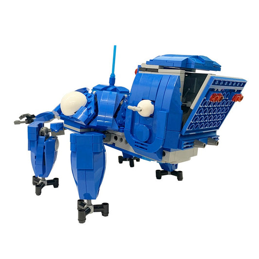 Cyberpunk Spider Drone Mecha AI Walking Tank Building Kit | LEGO-Compatible MOC - 1