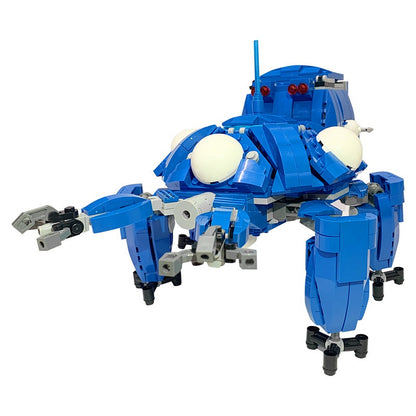 Cyberpunk Spider Drone Mecha AI Walking Tank Building Kit | LEGO-Compatible MOC - 5