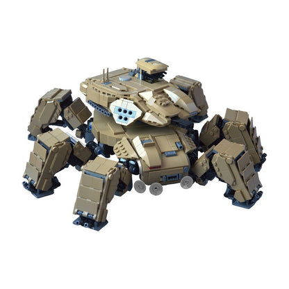 Cyberpunk Spider Tank Combat Mech Building Kit | LEGO-Compatible MOC - 4