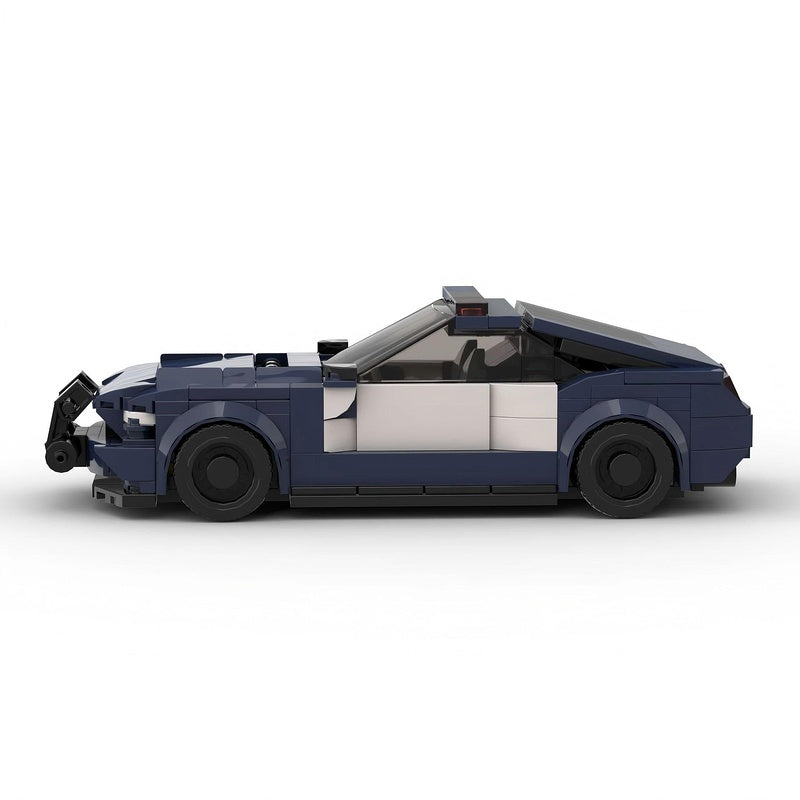 Cybertron Interceptor Police Car Building Kit | LEGO-Compatible MOC - 3